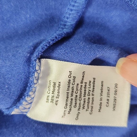 Pretty blue Talbots maxi dress in very good condition! - Picture 7 of 7